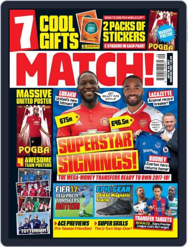 MATCH July 18th, 2017 Digital Back Issue Cover