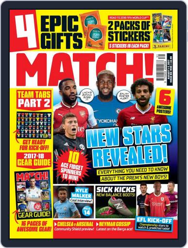 MATCH August 1st, 2017 Digital Back Issue Cover