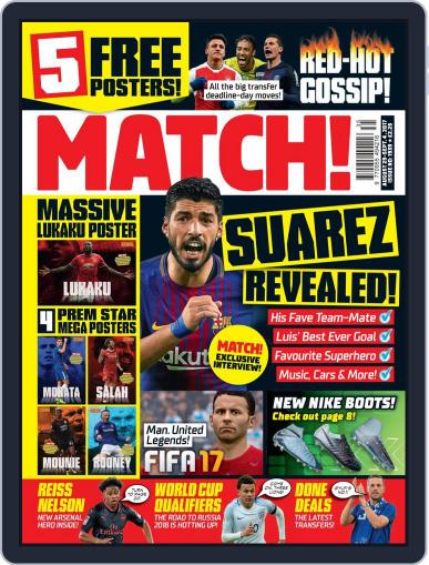 MATCH August 29th, 2017 Digital Back Issue Cover