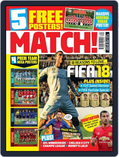 MATCH September 26th, 2017 Digital Back Issue Cover