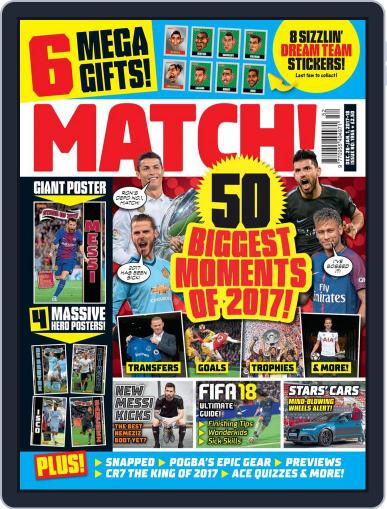 MATCH December 26th, 2017 Digital Back Issue Cover