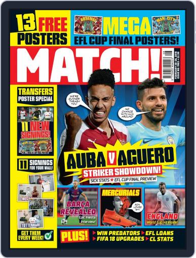 MATCH February 20th, 2018 Digital Back Issue Cover