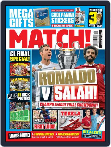 MATCH May 22nd, 2018 Digital Back Issue Cover