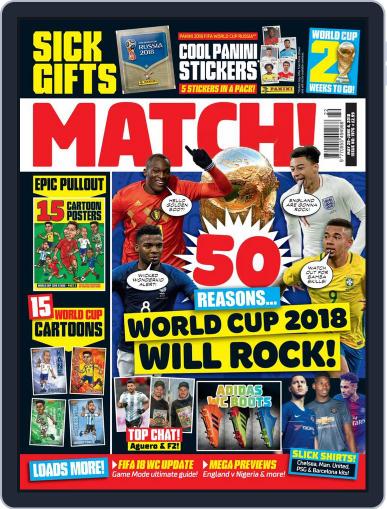 MATCH May 29th, 2018 Digital Back Issue Cover