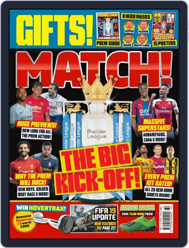 MATCH August 7th, 2018 Digital Back Issue Cover
