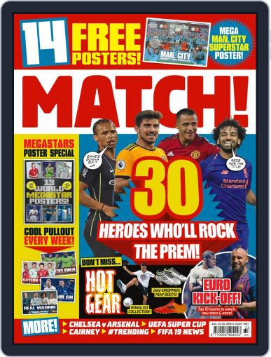MATCH August 14th, 2018 Digital Back Issue Cover