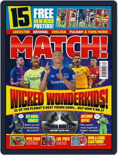 MATCH August 21st, 2018 Digital Back Issue Cover