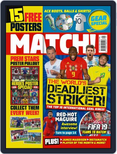 MATCH October 9th, 2018 Digital Back Issue Cover