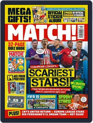 MATCH October 23rd, 2018 Digital Back Issue Cover