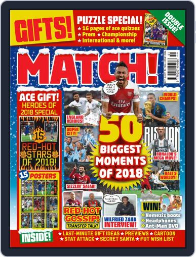 MATCH December 18th, 2018 Digital Back Issue Cover