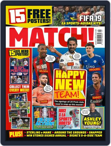 MATCH January 1st, 2019 Digital Back Issue Cover