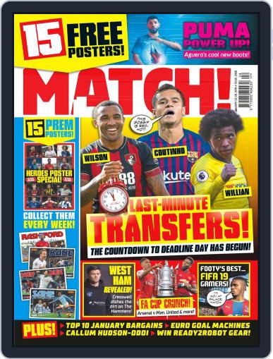 MATCH January 22nd, 2019 Digital Back Issue Cover