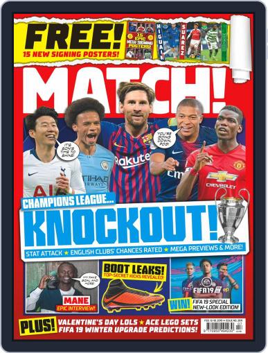 MATCH February 12th, 2019 Digital Back Issue Cover
