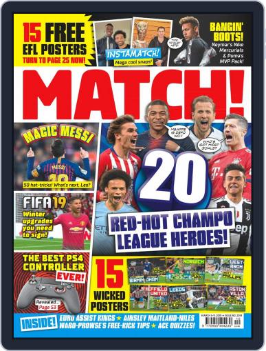 MATCH March 5th, 2019 Digital Back Issue Cover