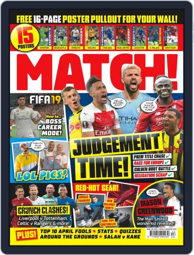 MATCH March 26th, 2019 Digital Back Issue Cover