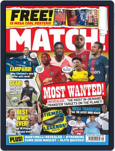 MATCH July 16th, 2019 Digital Back Issue Cover