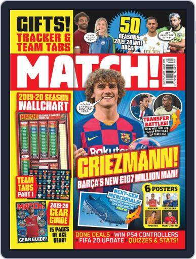 MATCH July 23rd, 2019 Digital Back Issue Cover