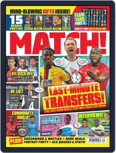 MATCH July 30th, 2019 Digital Back Issue Cover