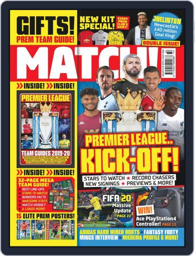 MATCH August 6th, 2019 Digital Back Issue Cover
