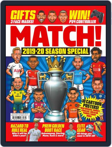 MATCH August 13th, 2019 Digital Back Issue Cover