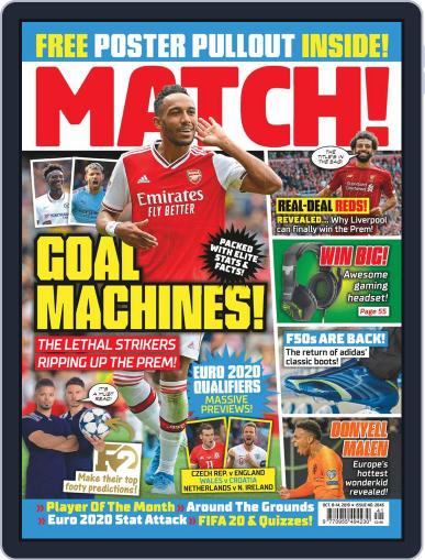 MATCH October 8th, 2019 Digital Back Issue Cover