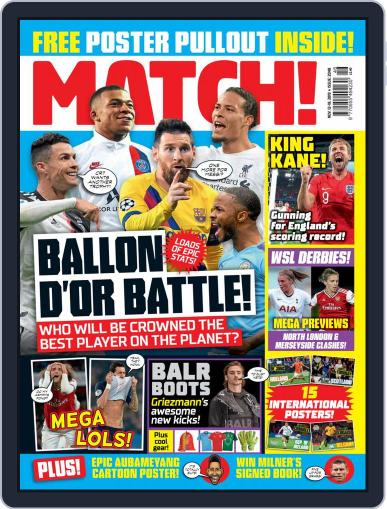 MATCH November 12th, 2019 Digital Back Issue Cover
