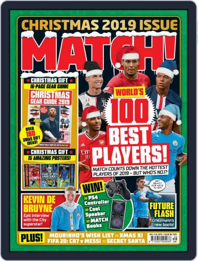 MATCH December 3rd, 2019 Digital Back Issue Cover