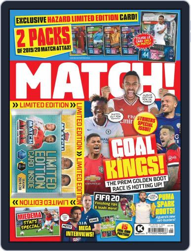 MATCH January 27th, 2020 Digital Back Issue Cover