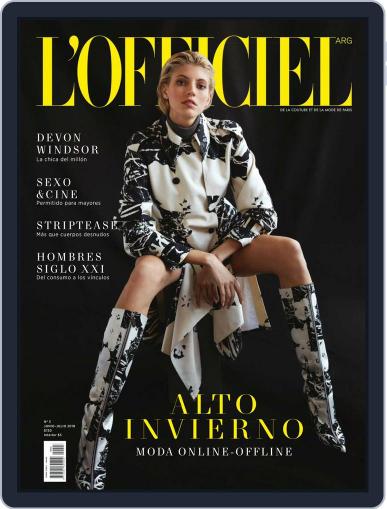 L'Officiel Argentina June 1st, 2018 Digital Back Issue Cover