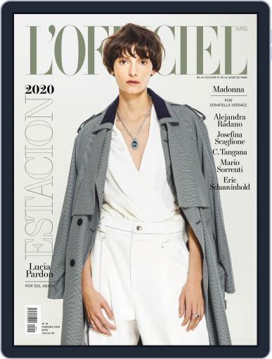 L'Officiel Argentina February 1st, 2020 Digital Back Issue Cover