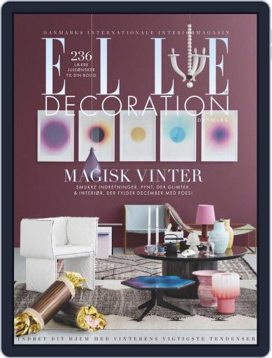 ELLE Decoration Denmark January 1st, 2017 Digital Back Issue Cover