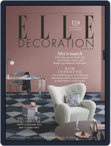 ELLE Decoration Denmark December 1st, 2017 Digital Back Issue Cover