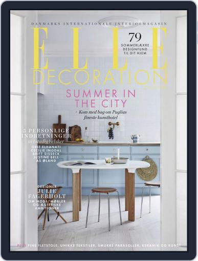 ELLE Decoration Denmark June 1st, 2019 Digital Back Issue Cover