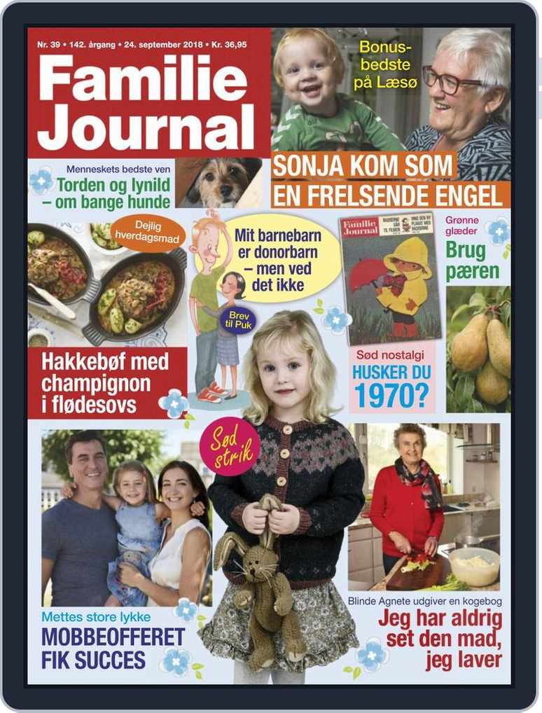 Familie Journal Issue Uge 39 2018 (Digital) - DiscountMags.com (India)