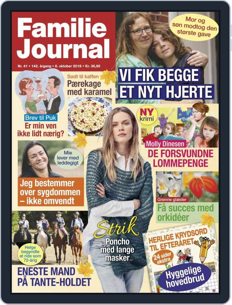 overholdelse Virkelig fjende Familie Journal Uge 41 2018 (Digital) - DiscountMags.com