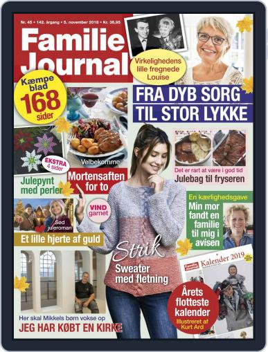 Familie Journal November 5th, 2018 Digital Back Issue Cover