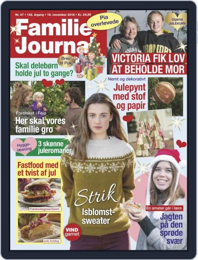 Familie Journal November 19th, 2018 Digital Back Issue Cover