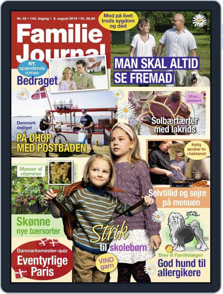 pølse Luske gammelklog Familie Journal Uge 32 2019 (Digital) - DiscountMags.com