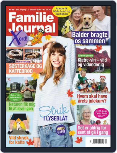 Familie Journal October 7th, 2019 Digital Back Issue Cover