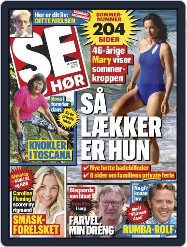 SE og HØR August 1st, 2018 Digital Back Issue Cover