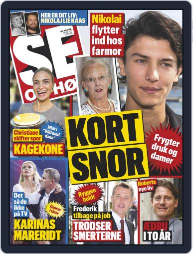SE og HØR September 19th, 2018 Digital Back Issue Cover