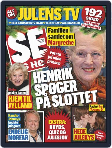 SE og HØR December 19th, 2018 Digital Back Issue Cover