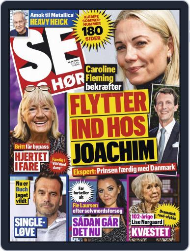 SE og HØR July 17th, 2019 Digital Back Issue Cover
