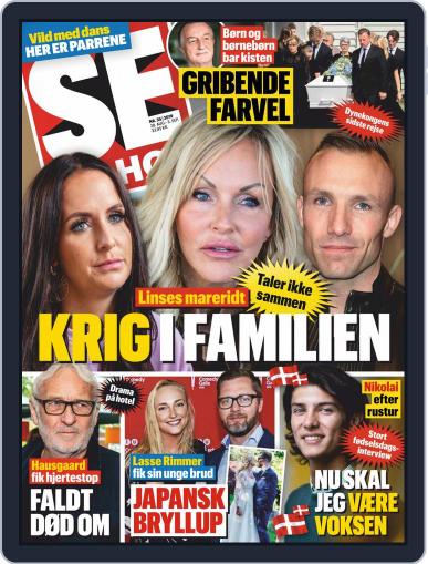 SE og HØR August 28th, 2019 Digital Back Issue Cover