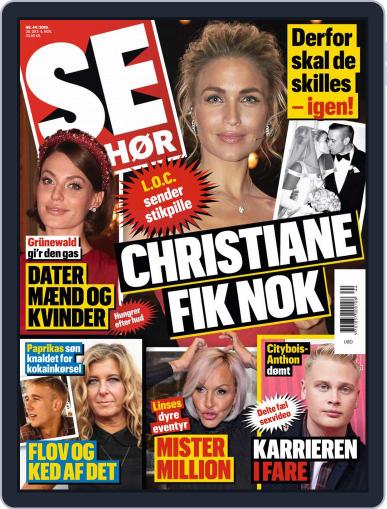 SE og HØR October 30th, 2019 Digital Back Issue Cover