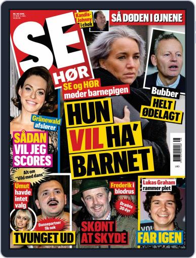 SE og HØR November 27th, 2019 Digital Back Issue Cover