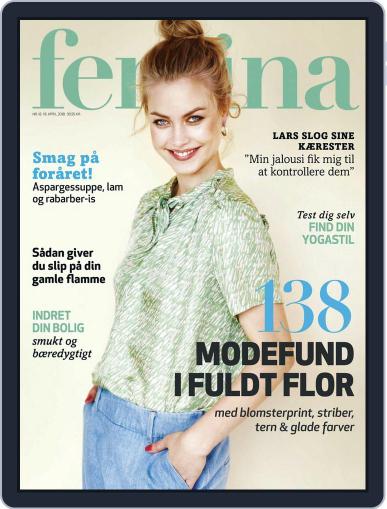 femina Denmark April 19th, 2018 Digital Back Issue Cover