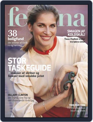 femina Denmark April 25th, 2018 Digital Back Issue Cover