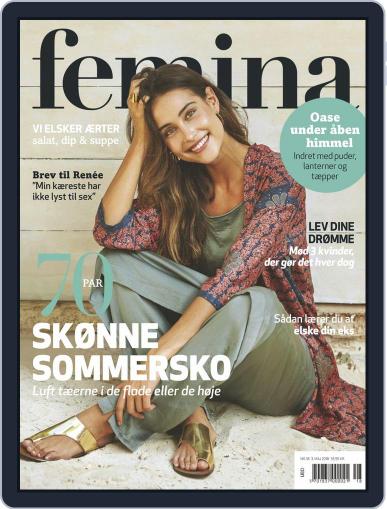 femina Denmark May 3rd, 2018 Digital Back Issue Cover
