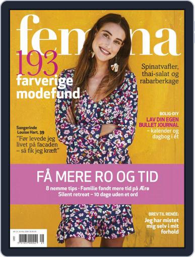 femina Denmark May 24th, 2018 Digital Back Issue Cover